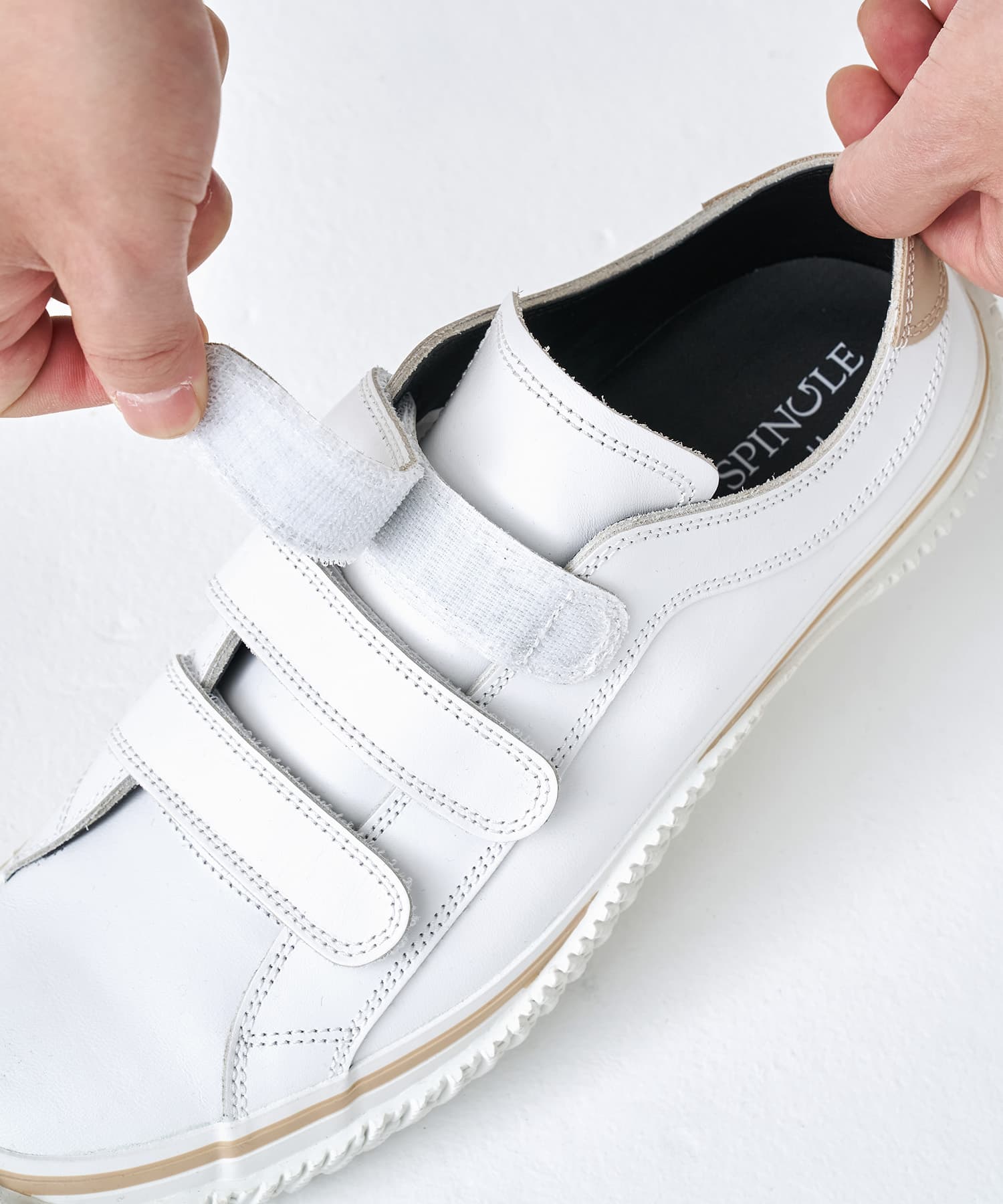 SP-211 White/Beige - SPINGLE